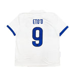 Buy 2009/10 Inter Milan Eto'o 9 Away Shirt (L) Nike ~ Free worldwide shipping ~ Authentic Vintage Football Shirts from Cult Kits