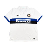 Buy 2009/10 Inter Milan Eto'o 9 Away Shirt (L) Nike ~ Free worldwide shipping ~ Authentic Vintage Football Shirts from Cult Kits