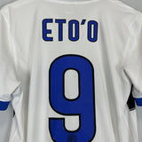 2009/10 INTER MILAN ETO'O 9 AWAY SHIRT (S) NIKE - Cult Kits - Small - Buy Vintage Football Shirts, Authentic Retro Football Shirts For Sale, Classic Football Shirts & Soccer Jersey