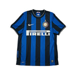 Buy 2009/10 Inter Milan Eto'o 9 Home Shirt (S) Nike ~ Free worldwide shipping available ~ Authentic Vintage Football Shirts from Cult Kits