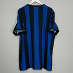Shop 2009/10 INTER MILAN HOME SHIRT (XXL) NIKE, classic football shirts, vintage football shirts & retro soccer jerseys at Cult Kits