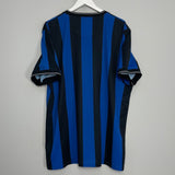 Shop 2009/10 INTER MILAN HOME SHIRT (XXL) NIKE, classic football shirts, vintage football shirts & retro soccer jerseys at Cult Kits