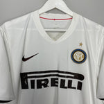 Shop 2009/10 INTER MILAN IBRAHIMOVIC #8 C/L AWAY SHIRT (XL) NIKE, classic football shirts, vintage football shirts & retro soccer jerseys at Cult Kits