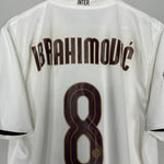 Shop 2009/10 INTER MILAN IBRAHIMOVIC #8 C/L AWAY SHIRT (XL) NIKE, classic football shirts, vintage football shirts & retro soccer jerseys at Cult Kits
