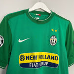 Shop 2009/10 JUVENTUS BUFFON #1 C/L GK SHIRT (M) NIKE, classic football shirts, vintage football shirts & retro soccer jerseys at Cult Kits