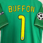 Shop 2009/10 JUVENTUS BUFFON #1 C/L GK SHIRT (M) NIKE, classic football shirts, vintage football shirts & retro soccer jerseys at Cult Kits