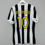 Shop 2009/10 JUVENTUS DEL PIERO #10 HOME SHIRT (L) NIKE, classic football shirts, vintage football shirts & retro soccer jerseys at Cult Kits