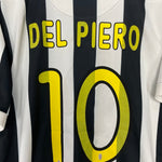 Shop 2009/10 JUVENTUS DEL PIERO #10 HOME SHIRT (L) NIKE, classic football shirts, vintage football shirts & retro soccer jerseys at Cult Kits