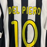 Shop 2009/10 JUVENTUS DEL PIERO #10 HOME SHIRT (L) NIKE, classic football shirts, vintage football shirts & retro soccer jerseys at Cult Kits