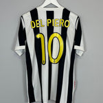 Shop 2009/10 JUVENTUS DEL PIERO #10 HOME SHIRT (M) NIKE, classic football shirts, vintage football shirts & retro soccer jerseys at Cult Kits