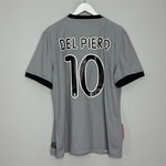 Shop 2009/10 JUVENTUS DEL PIERO AWAY SHIRT (XL) NIKE, classic football shirts, vintage football shirts & retro soccer jerseys at Cult Kits