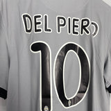 Shop 2009/10 JUVENTUS DEL PIERO AWAY SHIRT (XL) NIKE, classic football shirts, vintage football shirts & retro soccer jerseys at Cult Kits