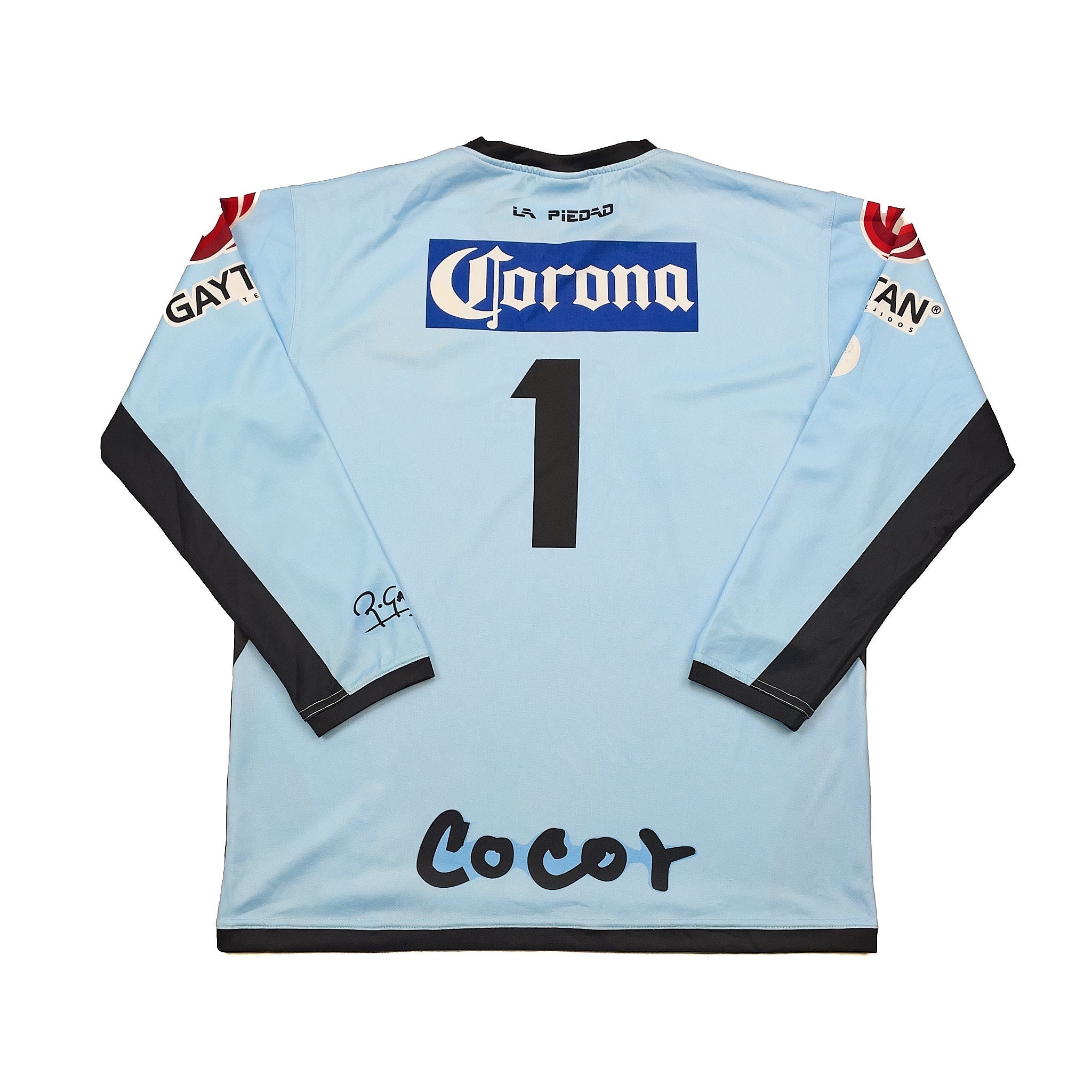 Buy 2009/10 La Piedad Ruben Garcia 1 GK Shirt (S) Marval ~ Free worldwide shipping available ~ Authentic Vintage Football Shirts from Cult Kits