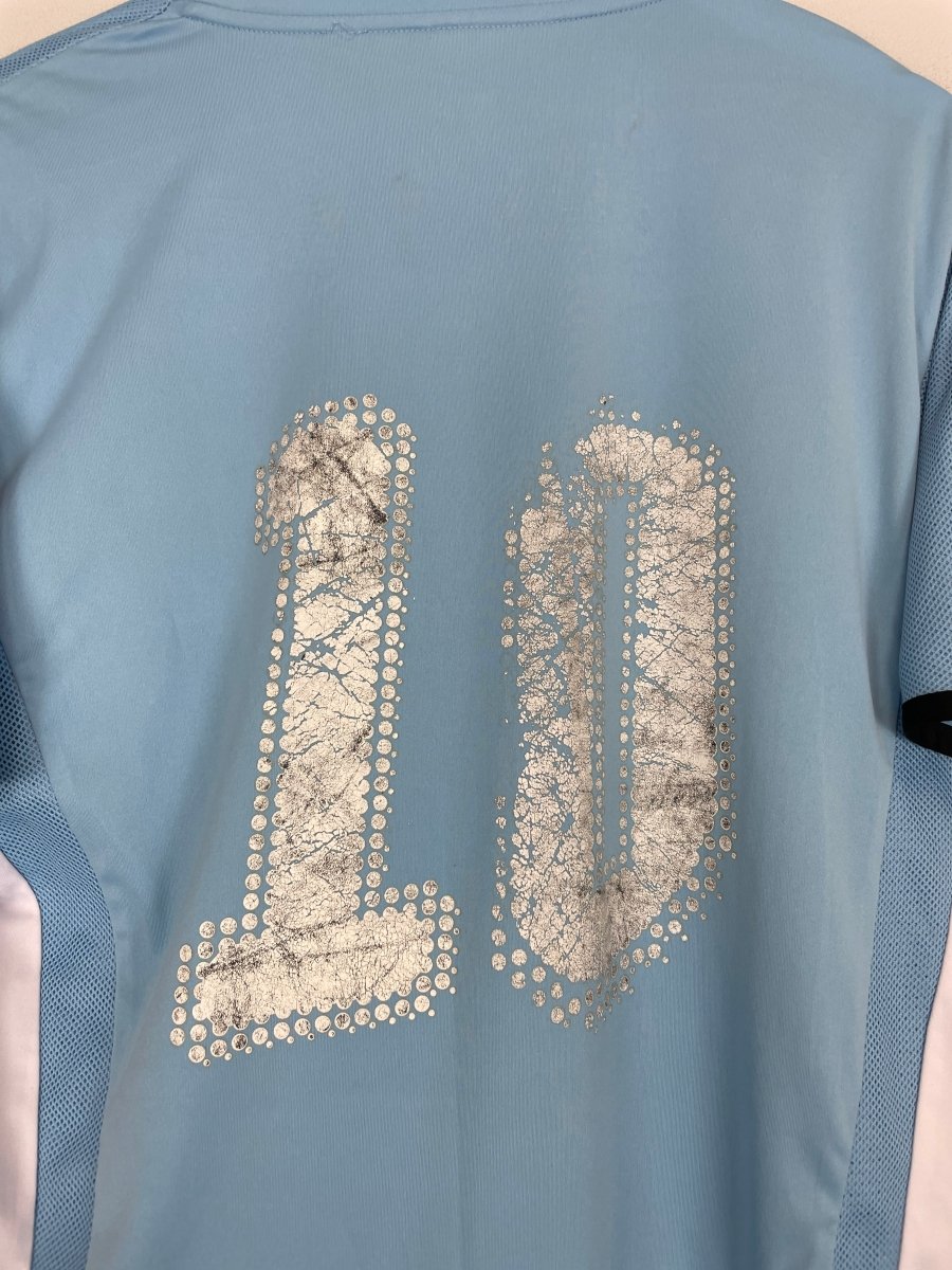 2009/10 LAZIO 10 HOME SHIRT (L) PUMA - Cult Kits - Large - Buy Vintage Football Shirts, Authentic Retro Football Shirts For Sale, Classic Football Shirts & Soccer Jersey