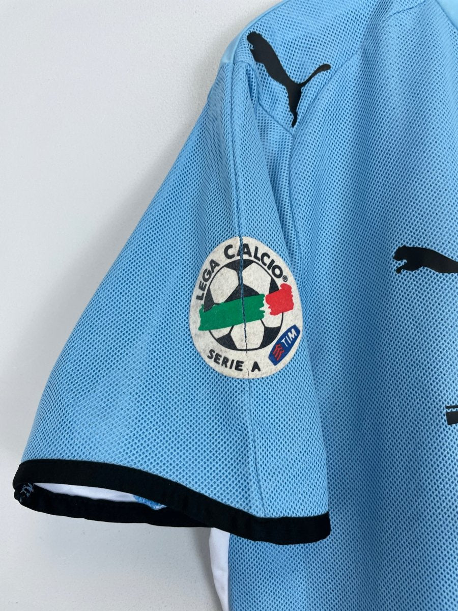 2009/10 LAZIO 10 HOME SHIRT (L) PUMA - Cult Kits - Large - Buy Vintage Football Shirts, Authentic Retro Football Shirts For Sale, Classic Football Shirts & Soccer Jersey