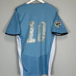 2009/10 LAZIO 10 HOME SHIRT (L) PUMA - Cult Kits - Large - Buy Vintage Football Shirts, Authentic Retro Football Shirts For Sale, Classic Football Shirts & Soccer Jersey