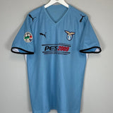 2009/10 LAZIO 10 HOME SHIRT (L) PUMA - Cult Kits - Large - Buy Vintage Football Shirts, Authentic Retro Football Shirts For Sale, Classic Football Shirts & Soccer Jersey