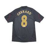 Buy 2009/10 Liverpool Gerrard 8 Away Shirt (M) Adidas ~ Free worldwide shipping ~ Authentic Vintage Football Shirts from Cult Kits