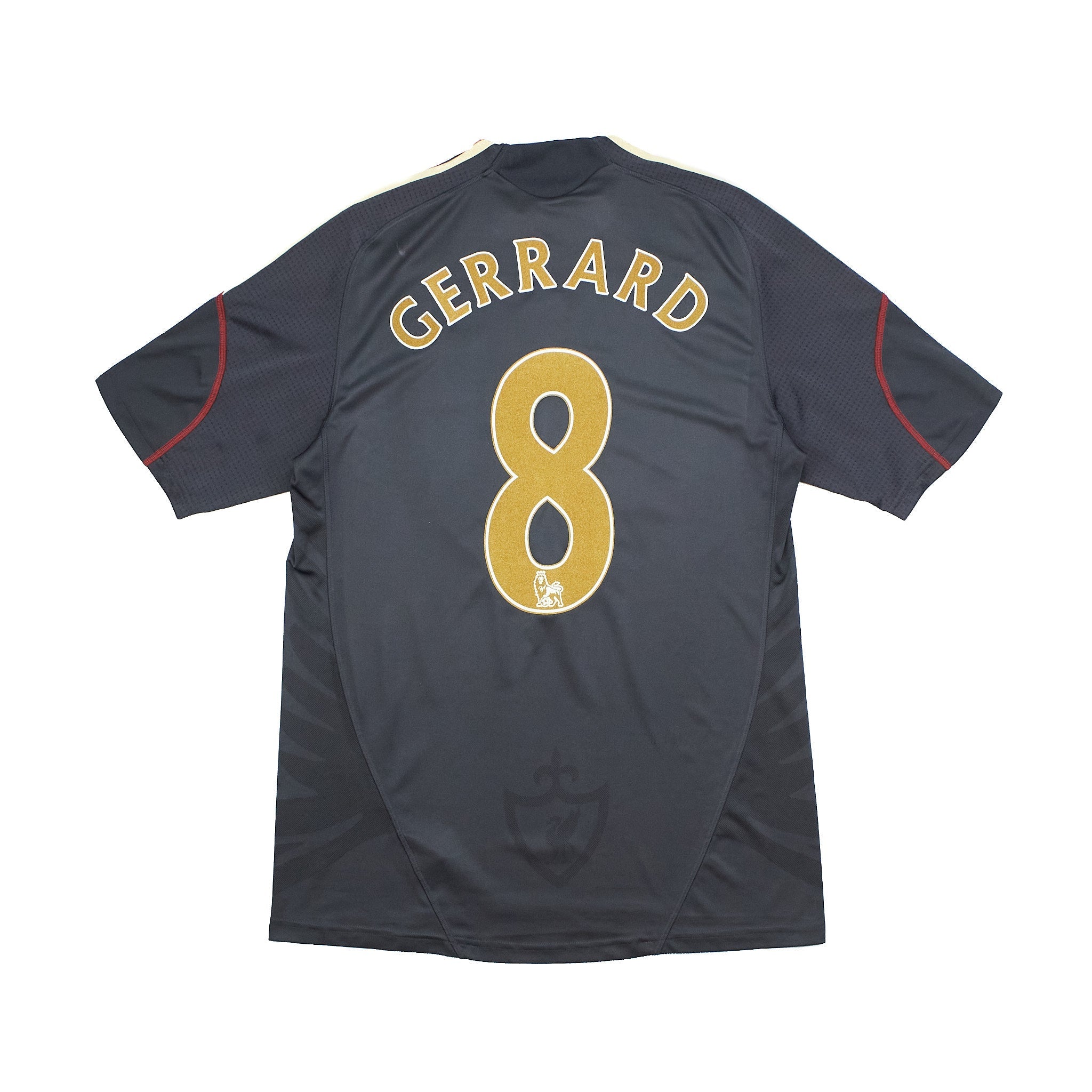 Buy 2009/10 Liverpool Gerrard 8 Away Shirt (M) Adidas ~ Free worldwide shipping ~ Authentic Vintage Football Shirts from Cult Kits