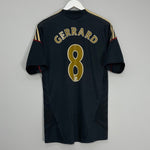 Shop 2009/10 LIVERPOOL GERRARD #8 AWAY SHIRT (M) ADIDAS, classic football shirts, vintage football shirts & retro soccer jerseys at Cult Kits