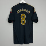 Shop 2009/10 LIVERPOOL GERRARD #8 AWAY SHIRT (M) ADIDAS, classic football shirts, vintage football shirts & retro soccer jerseys at Cult Kits