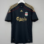 Shop 2009/10 LIVERPOOL GERRARD #8 AWAY SHIRT (M) ADIDAS, classic football shirts, vintage football shirts & retro soccer jerseys at Cult Kits