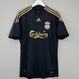 Shop 2009/10 LIVERPOOL GERRARD #8 AWAY SHIRT (M) ADIDAS, classic football shirts, vintage football shirts & retro soccer jerseys at Cult Kits