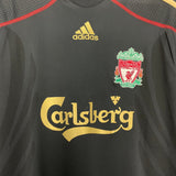 Shop 2009/10 LIVERPOOL GERRARD #8 AWAY SHIRT (M) ADIDAS, classic football shirts, vintage football shirts & retro soccer jerseys at Cult Kits