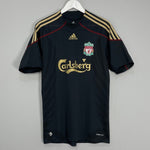 Shop 2009/10 LIVERPOOL GERRARD #8 AWAY SHIRT (M) ADIDAS, classic football shirts, vintage football shirts & retro soccer jerseys at Cult Kits