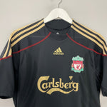 Shop 2009/10 LIVERPOOL GERRARD #8 AWAY SHIRT (M) ADIDAS, classic football shirts, vintage football shirts & retro soccer jerseys at Cult Kits