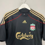 Shop 2009/10 LIVERPOOL GERRARD #8 AWAY SHIRT (M) ADIDAS, classic football shirts, vintage football shirts & retro soccer jerseys at Cult Kits