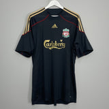 Shop 2009/10 LIVERPOOL GERRARD #8 AWAY SHIRT (XL) ADIDAS, classic football shirts, vintage football shirts & retro soccer jerseys at Cult Kits