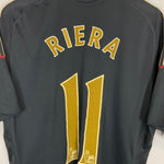 Shop 2009/10 LIVERPOOL RIERA #11 AWAY SHIRT (L) ADIDAS, classic football shirts, vintage football shirts & retro soccer jerseys at Cult Kits