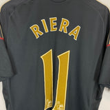 Shop 2009/10 LIVERPOOL RIERA #11 AWAY SHIRT (L) ADIDAS, classic football shirts, vintage football shirts & retro soccer jerseys at Cult Kits