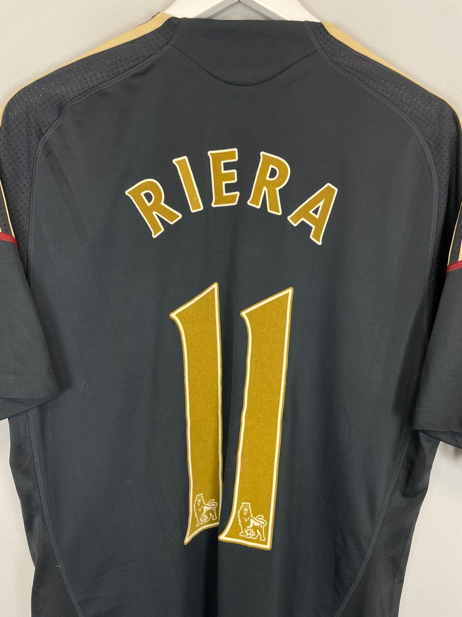 Shop 2009/10 LIVERPOOL RIERA #11 AWAY SHIRT (L) ADIDAS, classic football shirts, vintage football shirts & retro soccer jerseys at Cult Kits