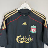 Shop 2009/10 LIVERPOOL RIERA #11 AWAY SHIRT (L) ADIDAS, classic football shirts, vintage football shirts & retro soccer jerseys at Cult Kits