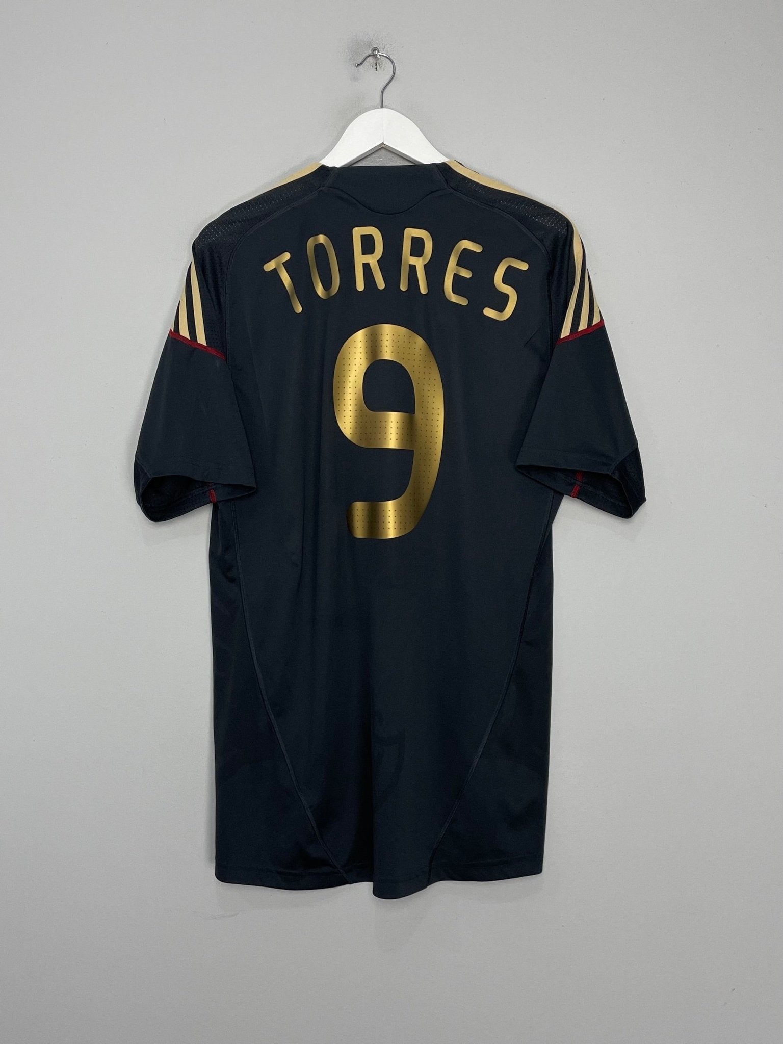 Shop 2009/10 LIVERPOOL TORRES #9 AWAY SHIRT (L) ADIDAS, classic football shirts, vintage football shirts & retro soccer jerseys at Cult Kits