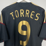 Shop 2009/10 LIVERPOOL TORRES #9 AWAY SHIRT (L) ADIDAS, classic football shirts, vintage football shirts & retro soccer jerseys at Cult Kits