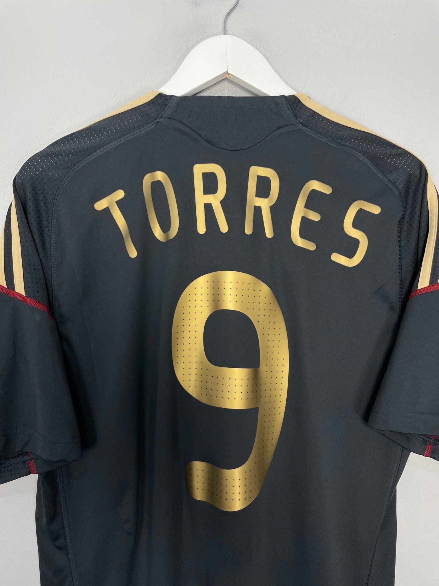 Shop 2009/10 LIVERPOOL TORRES #9 AWAY SHIRT (L) ADIDAS, classic football shirts, vintage football shirts & retro soccer jerseys at Cult Kits