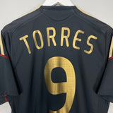 Shop 2009/10 LIVERPOOL TORRES #9 AWAY SHIRT (M) ADIDAS, classic football shirts, vintage football shirts & retro soccer jerseys at Cult Kits