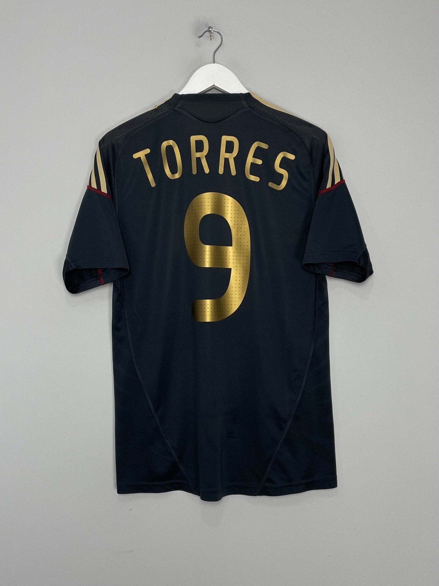 Shop 2009/10 LIVERPOOL TORRES #9 AWAY SHIRT (M) ADIDAS, classic football shirts, vintage football shirts & retro soccer jerseys at Cult Kits