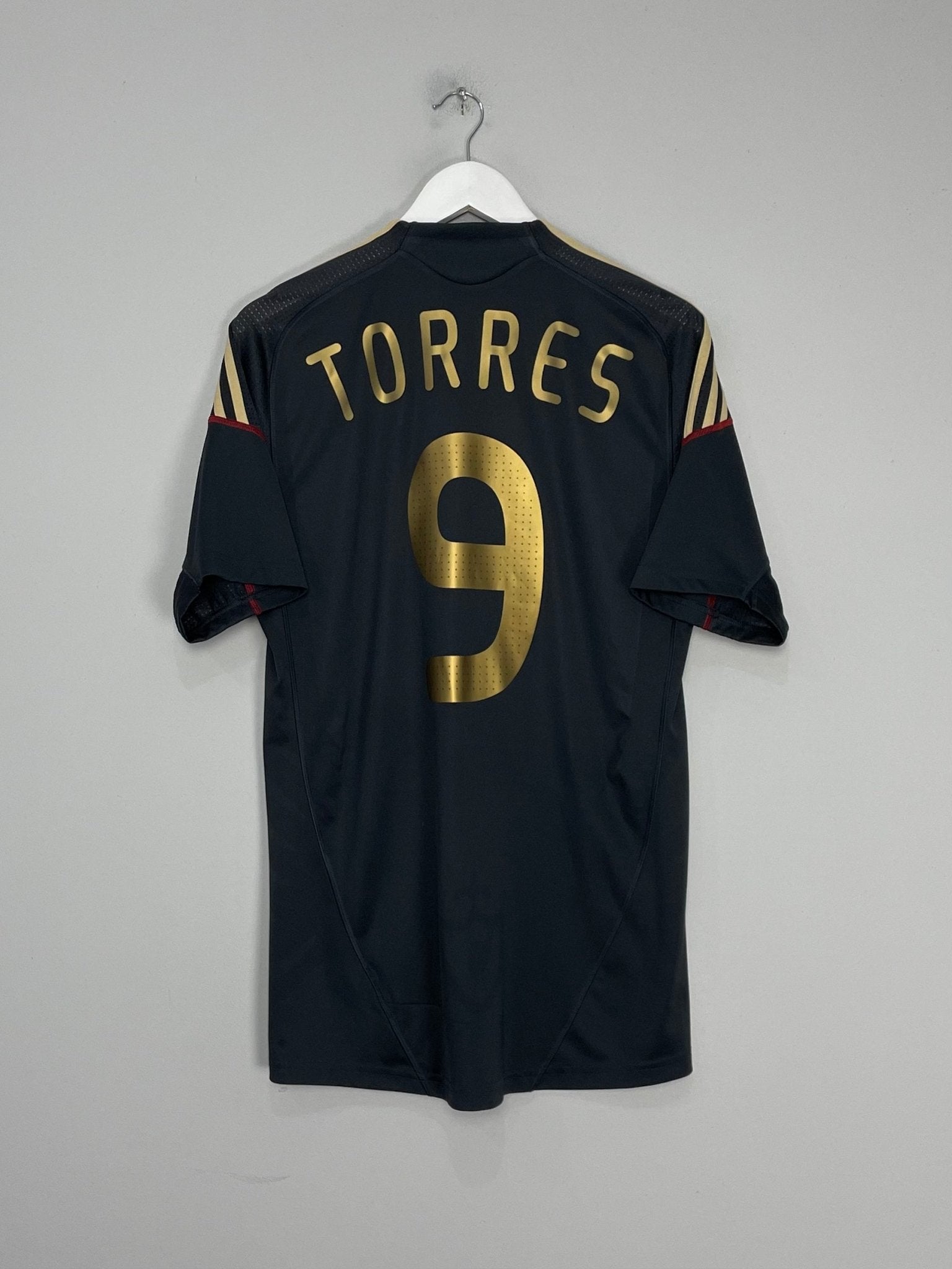 Shop 2009/10 LIVERPOOL TORRES #9 AWAY SHIRT (M) ADIDAS, classic football shirts, vintage football shirts & retro soccer jerseys at Cult Kits