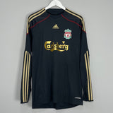 Shop 2009/10 LIVERPOOL TORRES #9 L/S AWAY SHIRT (M) ADIDAS, classic football shirts, vintage football shirts & retro soccer jerseys at Cult Kits