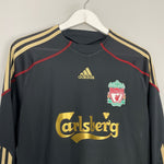 Shop 2009/10 LIVERPOOL TORRES #9 L/S AWAY SHIRT (M) ADIDAS, classic football shirts, vintage football shirts & retro soccer jerseys at Cult Kits