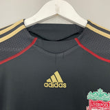 Shop 2009/10 LIVERPOOL TORRES #9 L/S AWAY SHIRT (M) ADIDAS, classic football shirts, vintage football shirts & retro soccer jerseys at Cult Kits