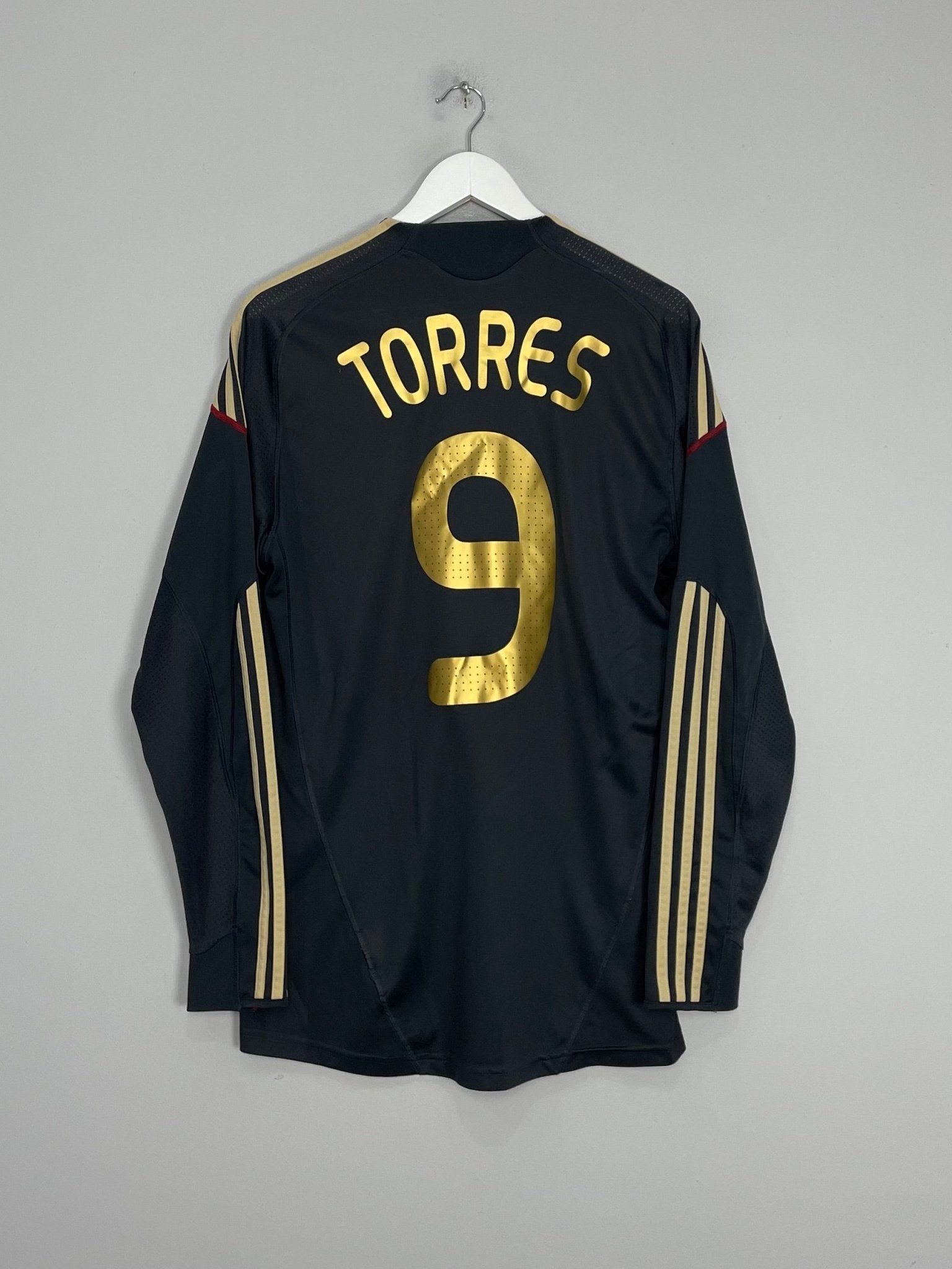 2009/10 LIVERPOOL TORRES #9 L/S AWAY SHIRT (M) ADIDAS – Cult Kits