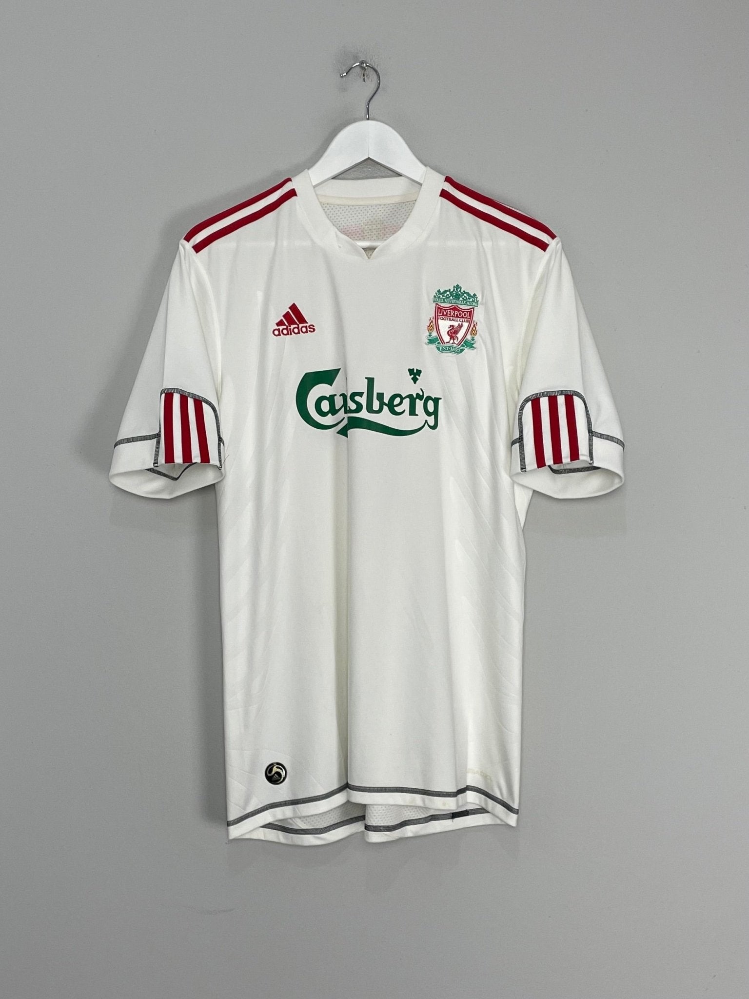 Shop 2009/10 LIVERPOOL TORRES #9 THIRD SHIRT (M) ADIDAS, classic football shirts, vintage football shirts & retro soccer jerseys at Cult Kits