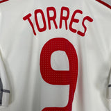 Shop 2009/10 LIVERPOOL TORRES #9 THIRD SHIRT (M) ADIDAS, classic football shirts, vintage football shirts & retro soccer jerseys at Cult Kits