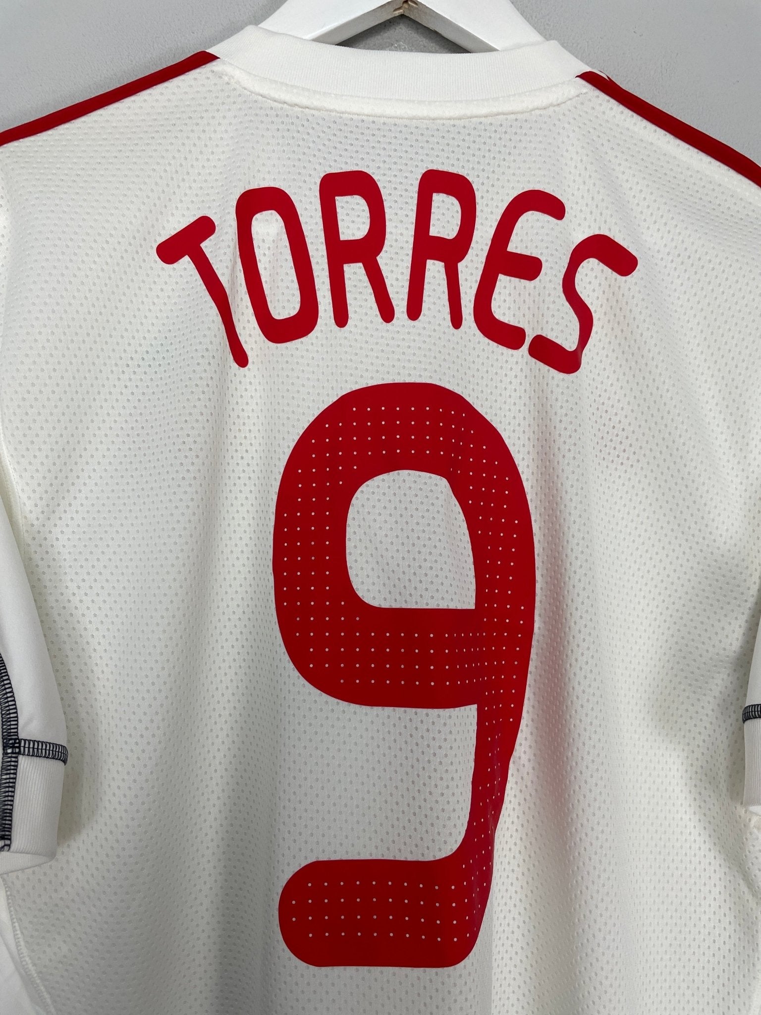 Shop 2009/10 LIVERPOOL TORRES #9 THIRD SHIRT (M) ADIDAS, classic football shirts, vintage football shirts & retro soccer jerseys at Cult Kits