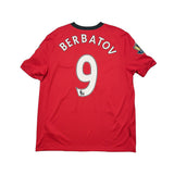Buy 2009/10 Manchester United Berbatov 9 Home Shirt (L) Nike ~ Free worldwide shipping ~ Authentic Vintage Football Shirts from Cult Kits